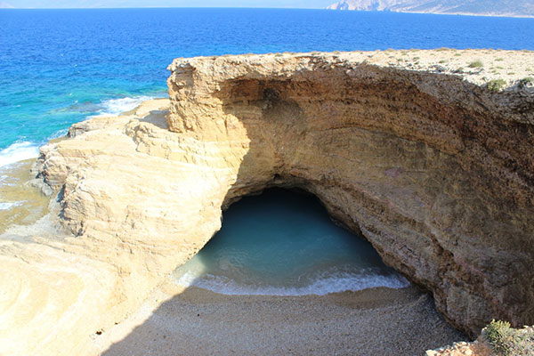 Koufonissia hidden beach